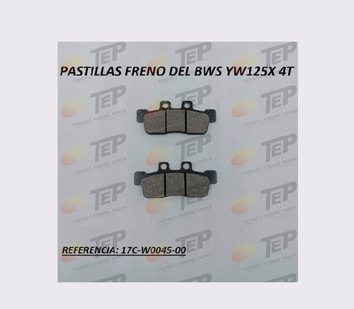 Pastillas Freno Del Bws Yw125x 4t