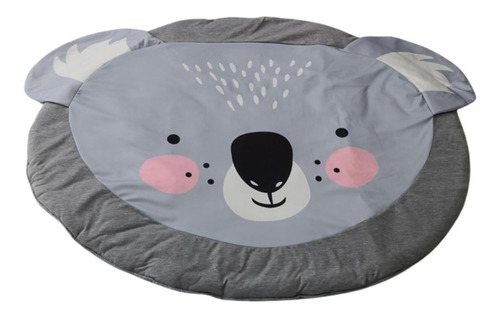 Mat Bebé Algodón Circular 90 Cm Koala