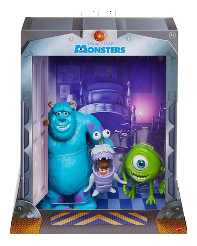 Monsters Inc La Puerta De Boo Sulley Y Mike Wazowski Figuras