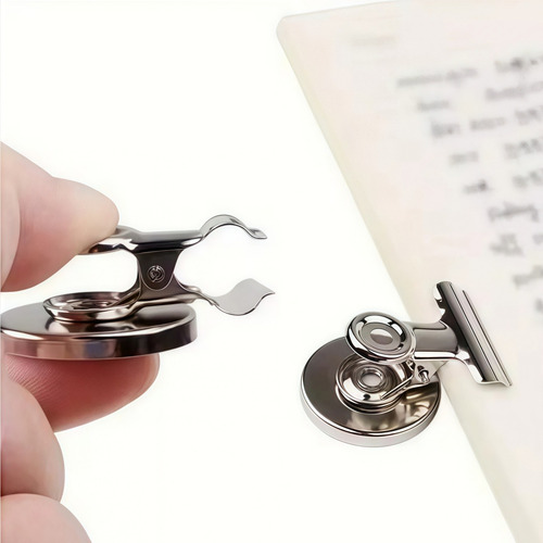 20 Clips De Acero Inoxidable Para Notas Adhesivas