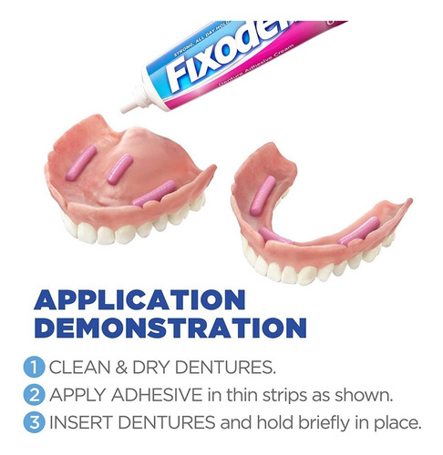 Imagen 5 de 6 de Fixodent Dentadura Adhesiva 3un