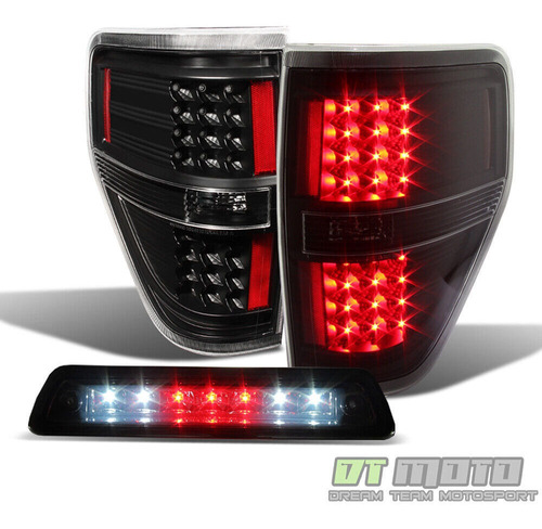 Par Micas Traseras Ahumado Led Ford F-150 Lariat 2011 6.2l