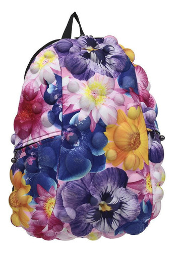 Mochila Burbujas De Flores