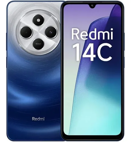Celular Redmi 14c Dualsim 4ram/256gb 50mp Color Azul Astral