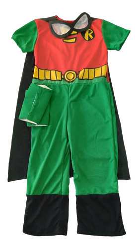 Disfraz Robin Teen Titans Jovenes Titanes Original Newtoys