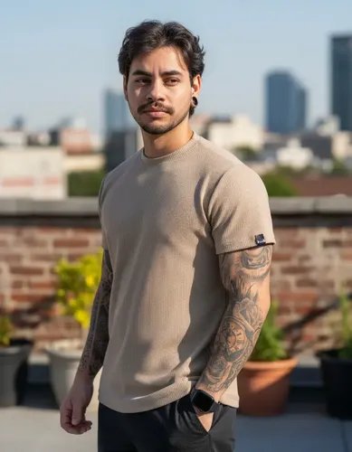 Camisa Masculina Texturizada Estilosas