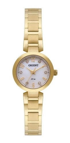 Relógio Orient Fgss0068 S2kx Dourado Aço Pequeno