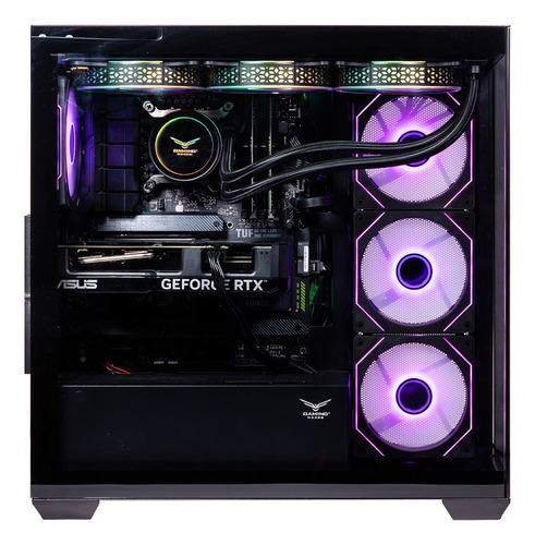 Gabinete Gamer Naceb Na-0637n Media Torre Atx 4x