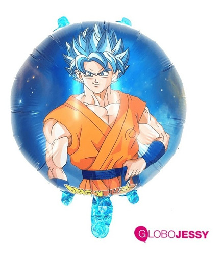 Globo Metalizado Set 5 Pzas Globo De Goku Cuerpo Completo.. | Cuotas sin  interés