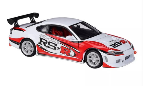 Auto De Colección Nissan Silvia S15 Rs R Escala 1:24 Metal 