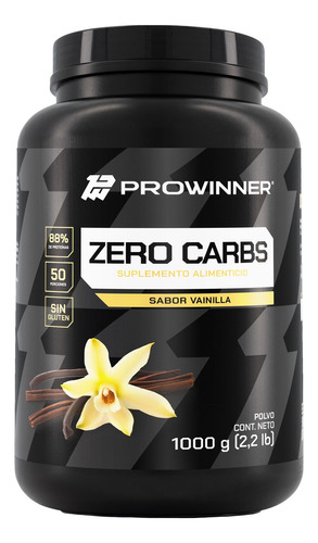 Zero Carbs Proteína 1 Kg Vainilla Prowinner