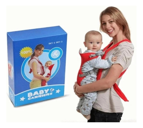 Silla Porta Bebe Baby Carrier Nuevo Azul O Rojo Oferta