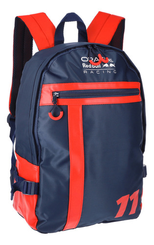 Mochila Ruz Casual Red Bull Racing 24 L Unisex Azul