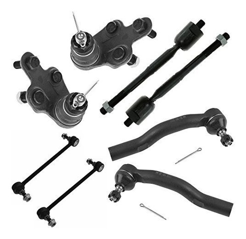 Trq Kit De 8 Piezas Tie Rod End Ball Joint