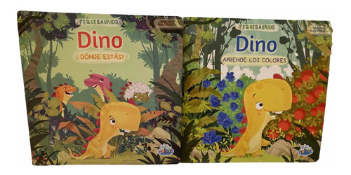 Libros Pequeños Dinosaurios Aprende Colores Y Donde Estás