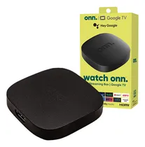 Comprar Onn Android Tv Box 4k Uhd Comando De Voz ( Roku ) Google New