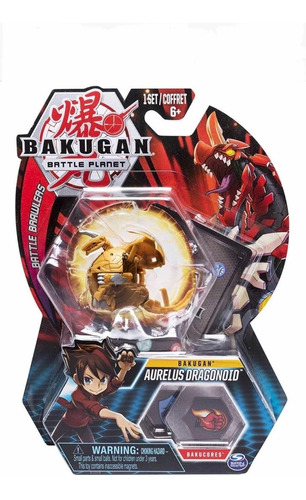 Hbk Bakugan Aurelus Dragonoid Kit Edición 2019