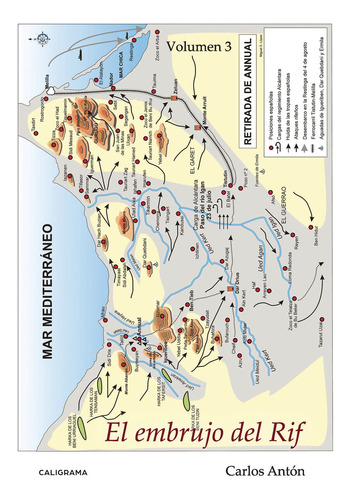 El embrujo del Rif  - Volumen 3, de Antón , Carlos.. Editorial CALIGRAMA, tapa blanda, edición 1.0 en español, 2019