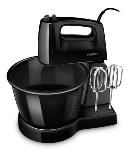 Batidora de pie Philips Daily Collection HR7100 negra 220 V