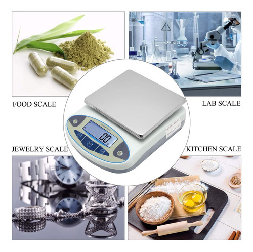 Balanza Analítica De Laboratorio De 0,1g 10kg Alta Precisión