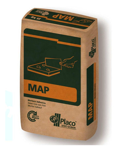 Massa Map Para Colagem De Revestimento 25kg - Placo