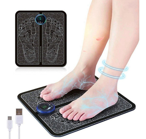 Cojín De Masaje De Estimulación Relajante De Pie Eléctrico