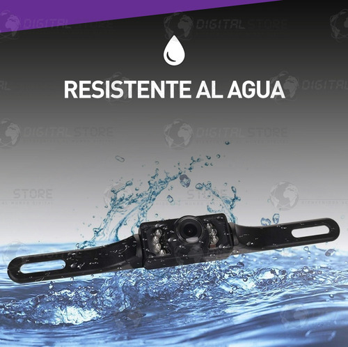 Camara Trasera Marcha Atras Retroceso Para Auto Ir + Pantalla Lcd Tft 4:3