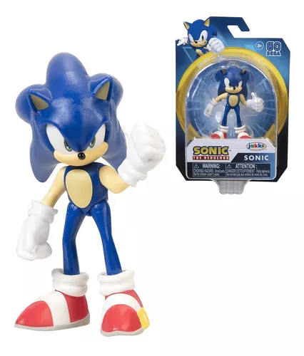 SONIC  Boneco Sonic The Hedgehog Colecionável 