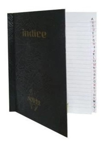 Cuaderno Libreta Norte 900 Indice Telefonico 90 Hojas Raya