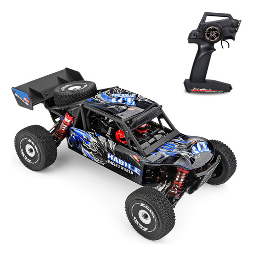 Coche Rc Wltoys 124018 Carreras De Alta Velocidad 60km/h 1/1