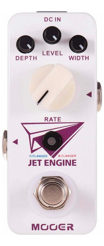 Mooer Jet Engine Pedal Flanger Tap Tempo Para Guitarra