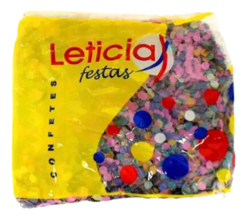 Kit Confetes Com 3 Pacotes De 120g Para O Carnaval