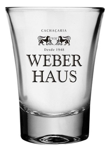 Copo Cônico Weber Haus 60ml Cor Transparente Tamanho Unica-u