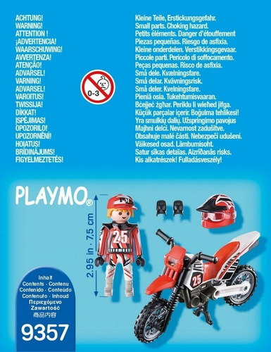 Playmobil Motocross Special Plus Tt2 9357 Ttm