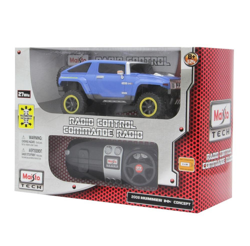 Hummer Hx Concept Maisto 1:24 Azul Controle Remoto 81053-az