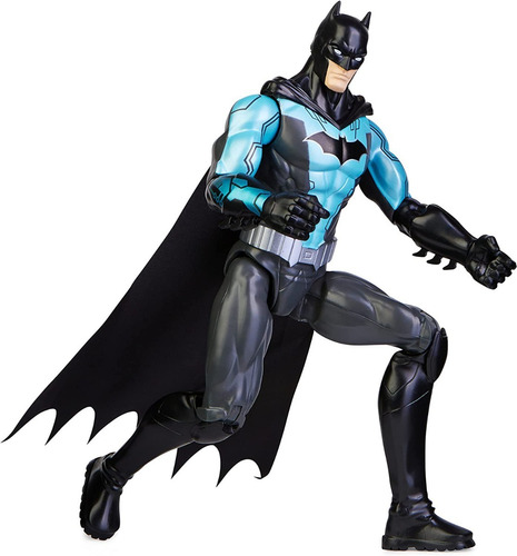 Dc Bat-tech Batman Traje Azul Figura 30 Cm Spin Master