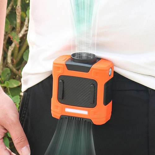 Cinturón Cintura Clip Ventilador Luz Práctico Personal