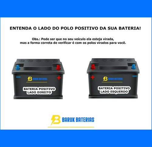 Bateria 70 Ah Amperes Strada 2 Linha Heliar
