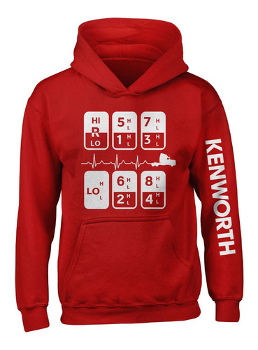 Cambios Trailer Kenworth Sudadera Unisex Dama Y Caballero