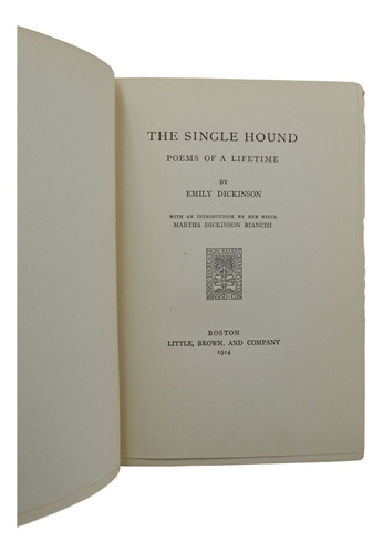 The Single Hound. En Inglés - Pasta Suave