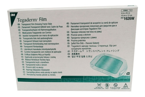 Apósito Transparente Tegaderm Film De 10 X 12 Cm - 1626w V/a