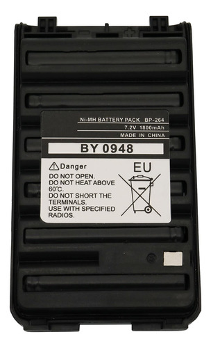 Bateria Ni-mh Para Radio Icom Clip Cinturon