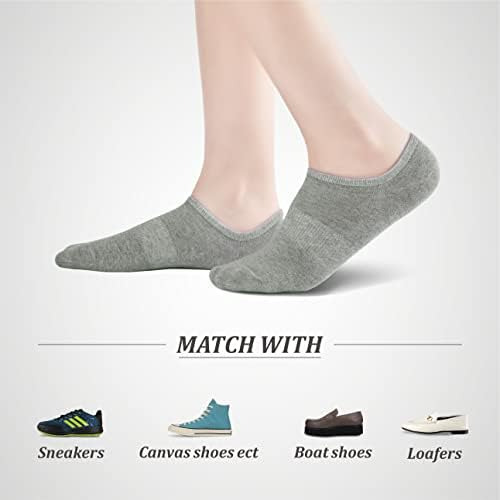 Calcetines Invisibles Para Mujer, De Corte Bajo, Con Forro I