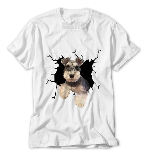 Remera Perrito Efecto Visual 3d - Mascotas 