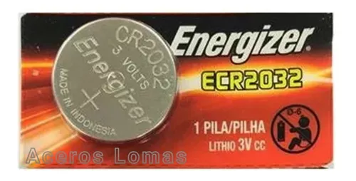 Pila Energizer CR2032 Lithium - Fotomecánica