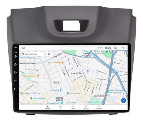 Multimidia S10 12/16 9p Adak G2 Android 14 Carplay 2gb 64gb