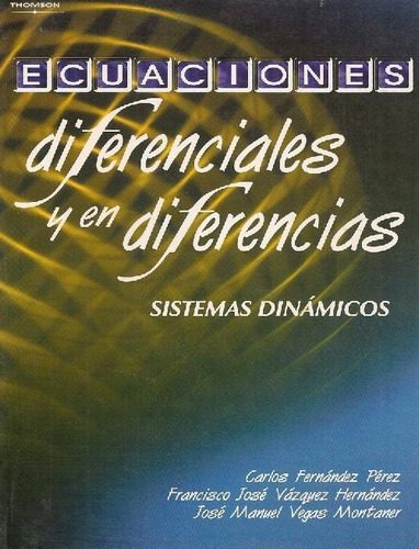 Libro Ecuaciones Diferenciales Y En Diferencias, Sistemas Di