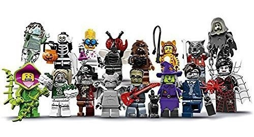 Minifiguras De Lego Monsters Series 14 - Set Completo De 16 