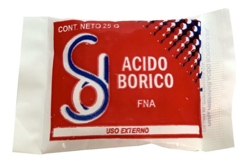 Acido Borico X 25 Gr