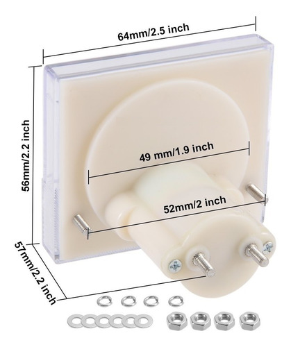 Amperimetro Analogico 500 A Corr Continua Para Panel + Shunt